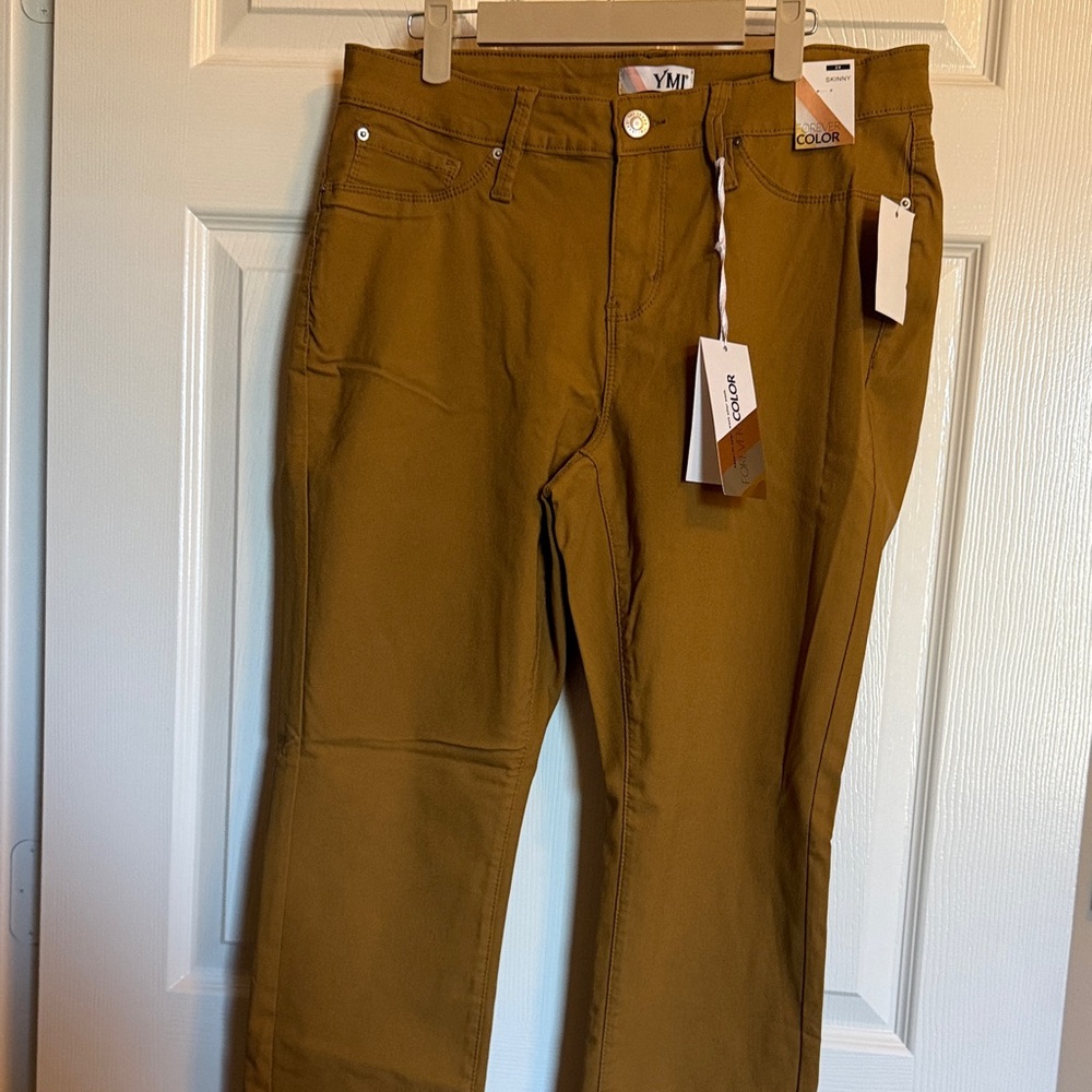 YMI Olive Green Skinny Pants